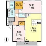 D-room青山の間取り画像