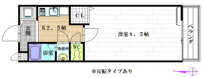 フジパレス木の本の間取り画像