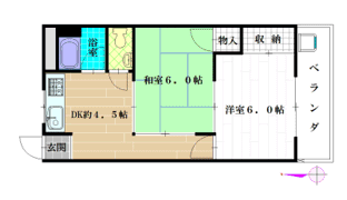 LaLuce光南I（ラルーチェ光南）の間取り画像