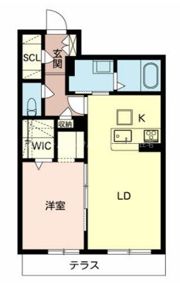 シャーメゾン ハーモニーの間取り画像