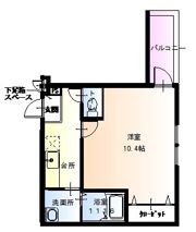 フジパレス長原Iの間取り画像