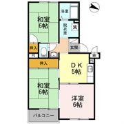 若草ハイツの間取り画像
