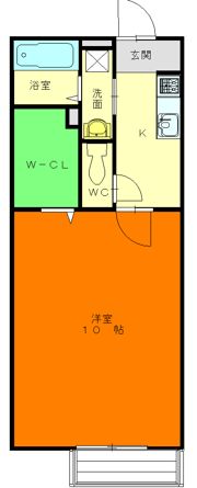 イーストフラワー壱番館の間取り画像