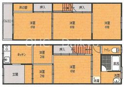 植松ハウスの間取り画像
