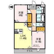 グランドソレーユ久宝寺の間取り画像