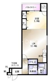 グランリーオ竹渕の間取り画像