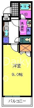 フジパレス弓削の間取り画像