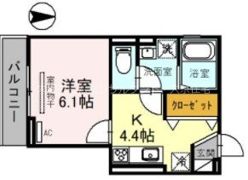La Pause East Avenueの間取り画像