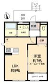 エスポワール カヤの間取り画像