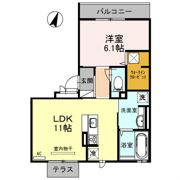 ラ・ドルチェヴィータの間取り画像