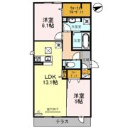 コージィーコート大興の間取り画像