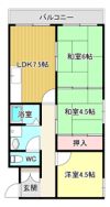 ロイヤル八尾の間取り画像