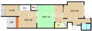 南本町4丁目平屋の間取り画像