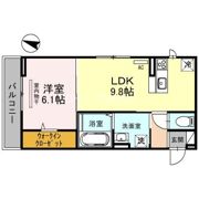 セジュール山本南の間取り画像