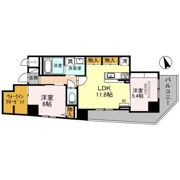 メゾンキコー長瀬の間取り画像