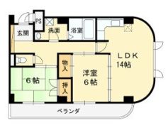 パルフェメゾンOgawaの間取り画像