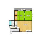 ビートル山本北Eの間取り画像