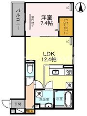 クラシスト加美鞍作の間取り画像