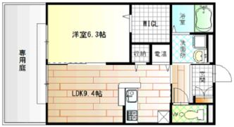 コージーコート（COZY COURT）の間取り画像