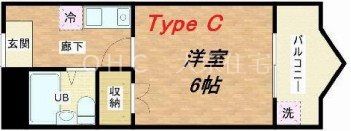 グレース北山本の間取り画像