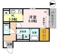 セジュール・ユイット西岩田の間取り画像