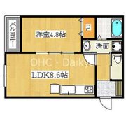 KTIレジデンス志紀の間取り画像