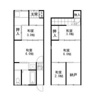 和生住宅の間取り画像