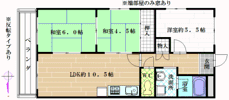 グランドメゾン曙の間取り画像