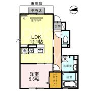 ルミエール東太子の間取り画像