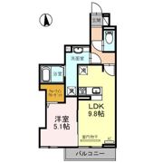 ハーティ下小阪の間取り画像