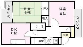 リバーヒル八尾の間取り画像