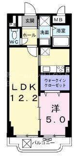 アプリコット こさかの間取り画像