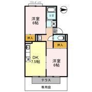 サニーハイツフミの間取り画像