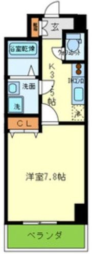 ルミエール八尾駅前の間取り画像