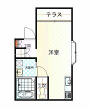 ハイツヤガミIIの間取り画像