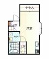 ハイツヤガミIIの間取り画像