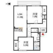 クロワールの間取り画像