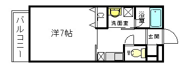 エレガンツア南本町の間取り画像