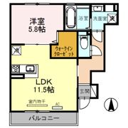セピアコート八尾北本町の間取り画像