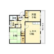 エスポワール八尾陽光園の間取り画像
