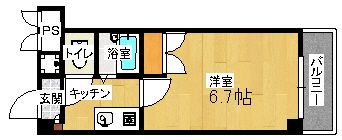ピアパーク高美の間取り画像