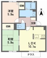 メゾン サンの間取り画像