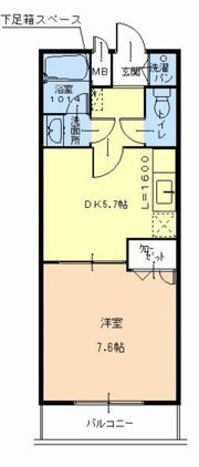 コンフォート玉串の間取り画像