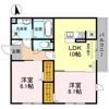 クローバー友井の間取り画像
