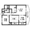 ウエストリバー山本の間取り画像