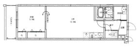 リバーサイド東久宝寺十番館の間取り画像