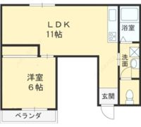 エクセル花園 A棟の間取り画像