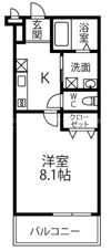 ベルドミール末広七番館の間取り画像
