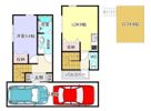 チェーロ老原S.H.Yガレージハウスの間取り画像