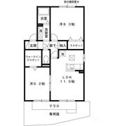 ヴィラージュの間取り画像